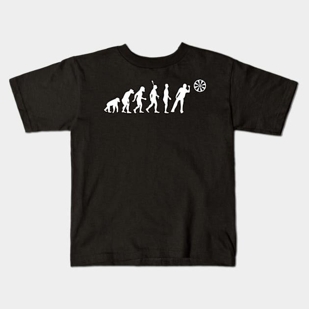 Darts Evolution Kids T-Shirt by CrissWild